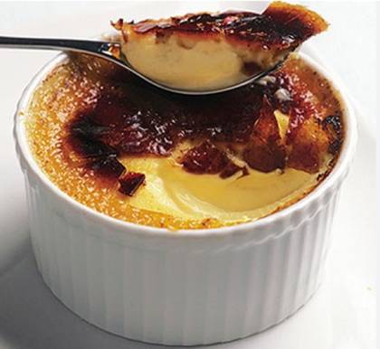 Crème Brûlée with Lemongrass Vanilla