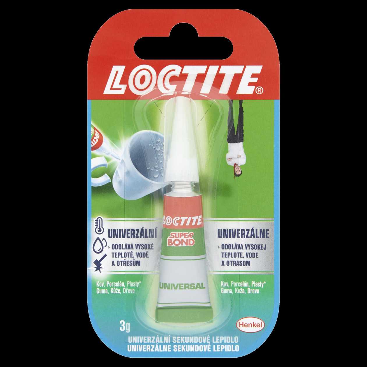 Loctite Super Bond Univerzální sekundové lepidlo 3g