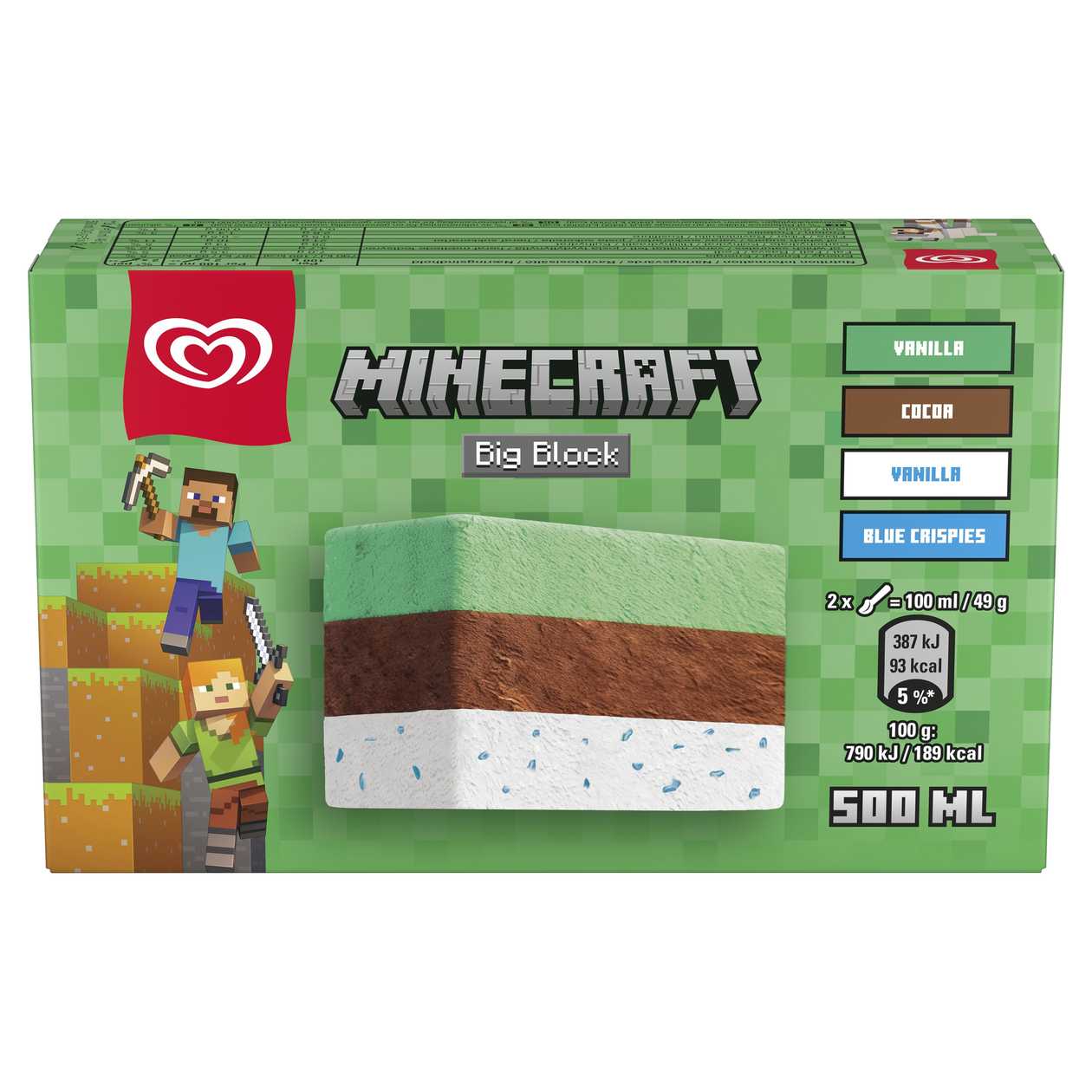 Minecraft Big Block 500ml