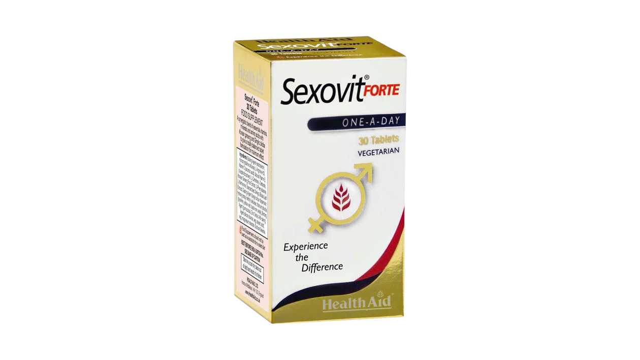 Health Aid Sexovit Forte Tablets 30