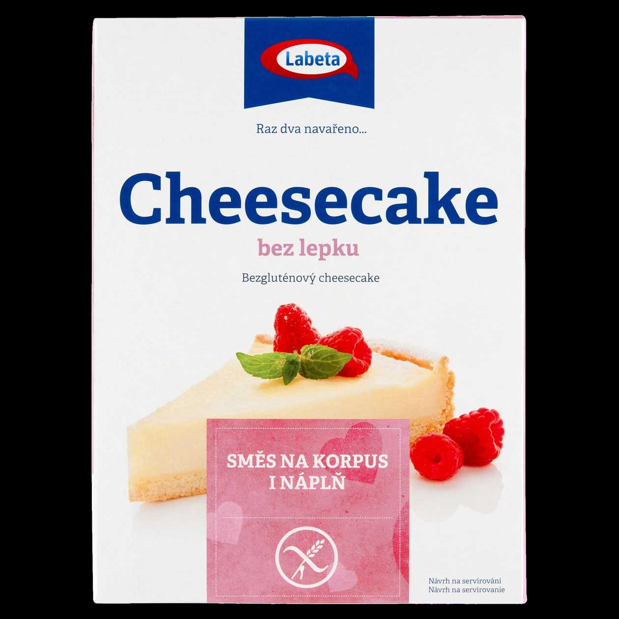 Labeta Cheesecake bez lepku 565g