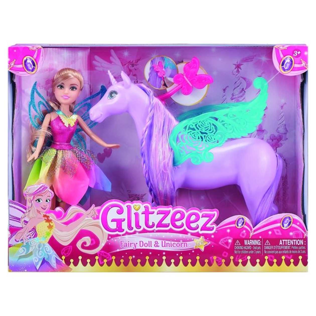 Glitzeez Víla s jednorožcem