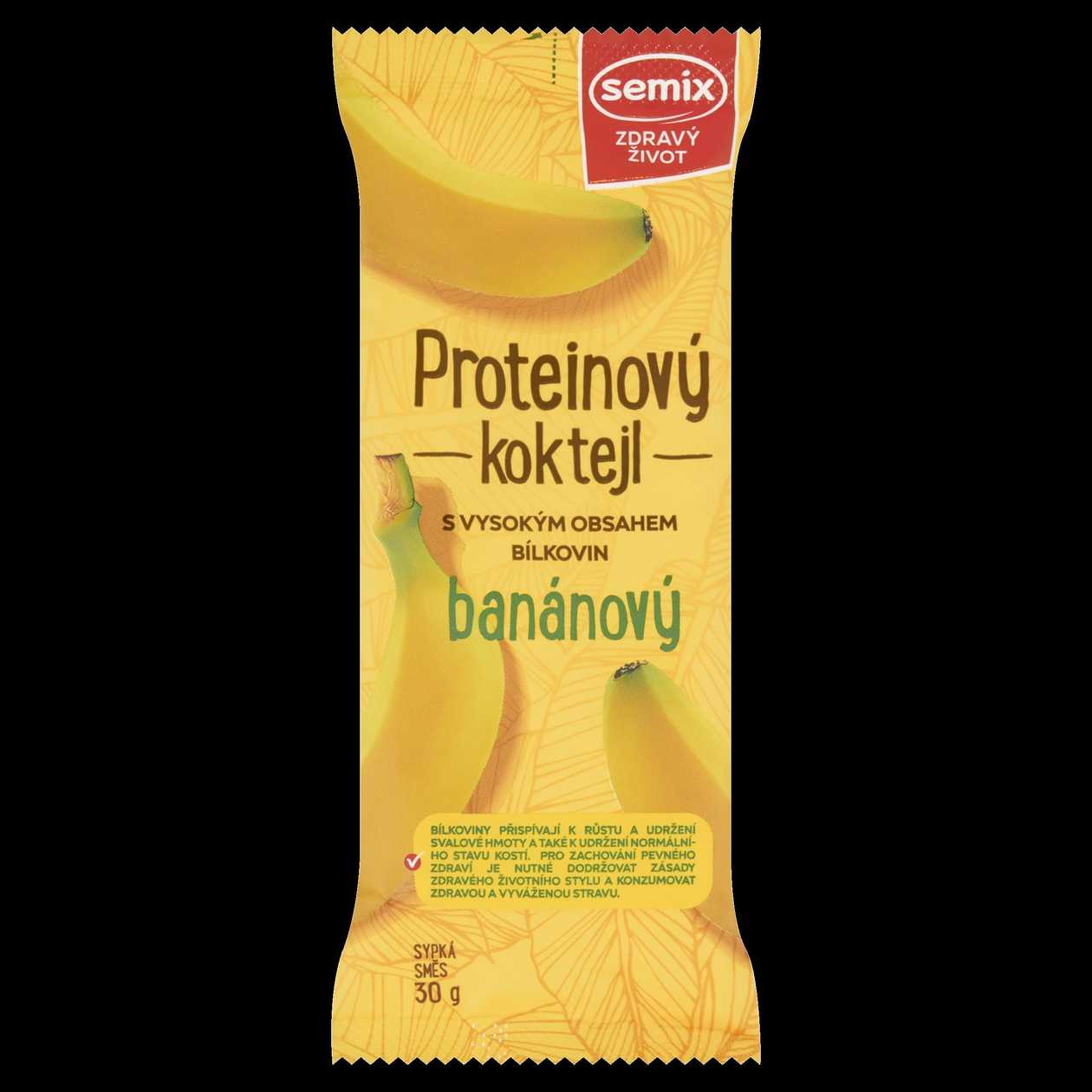 Semix Proteinový koktejl banánový 30g