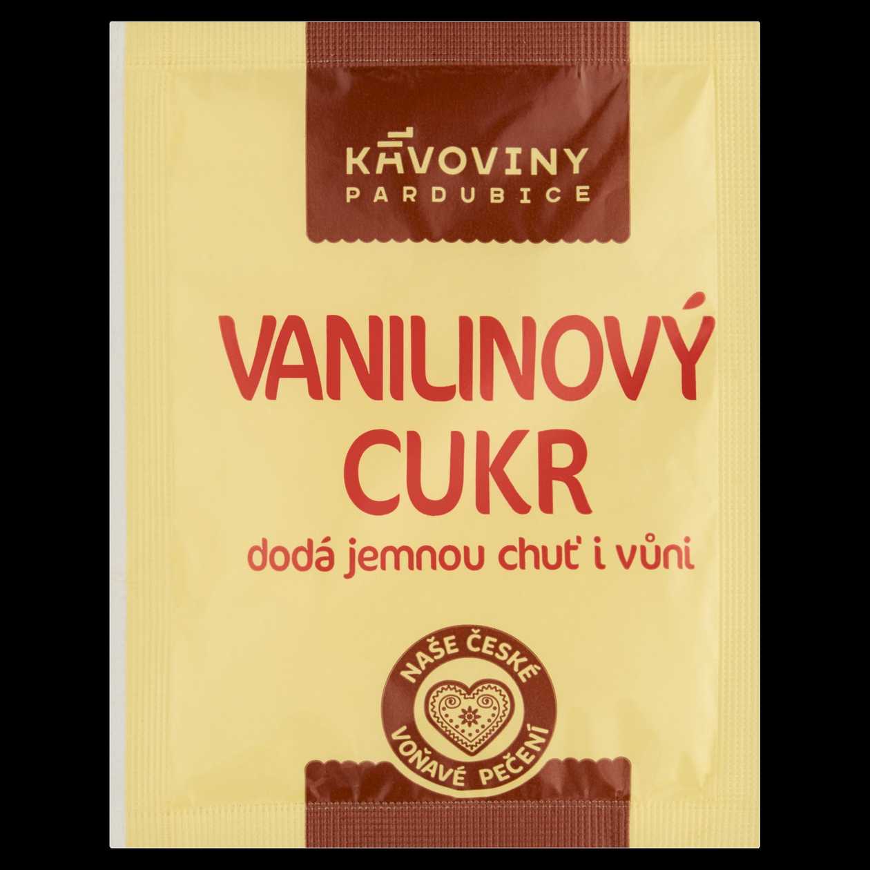 Kávoviny Pardubice Vanilinový cukr 20g