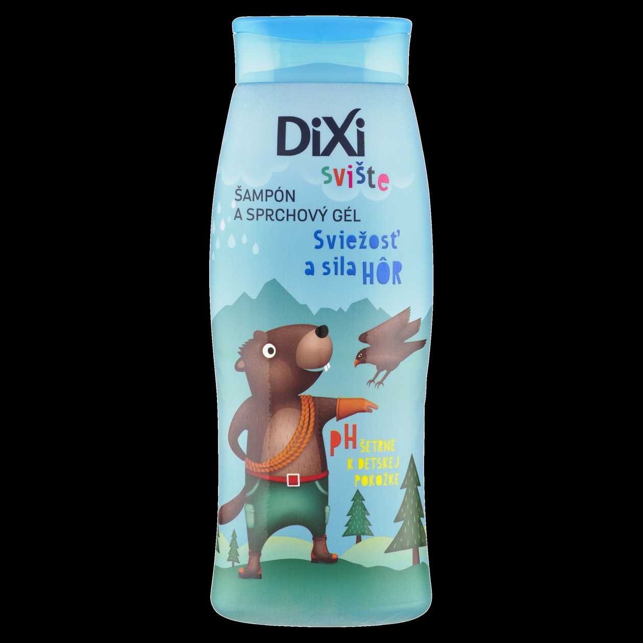 Dixi Svišti šampon a sprchový gel svěžest a síla hor 400ml