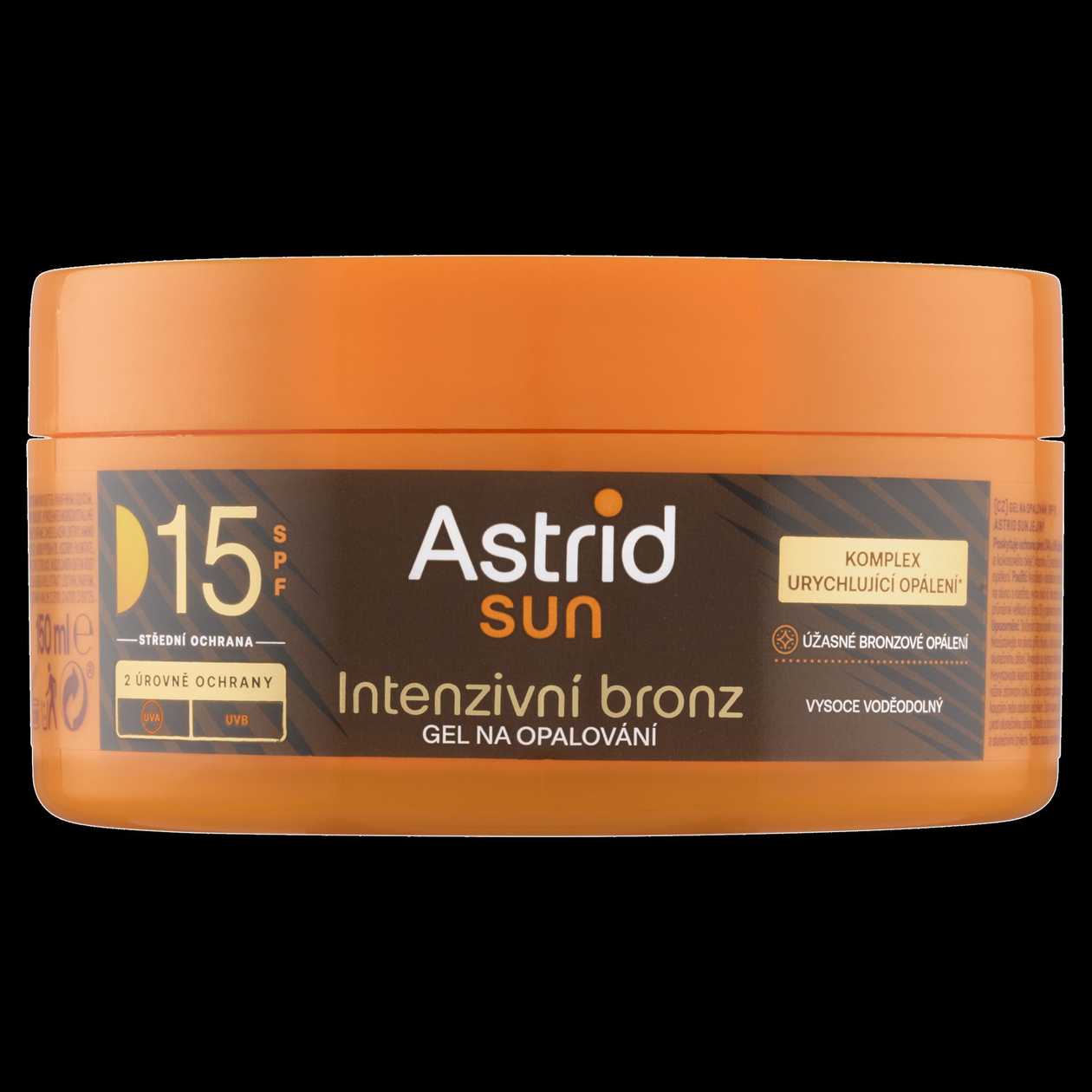 Astrid Sun Gel na opalování SPF 15 150ml
