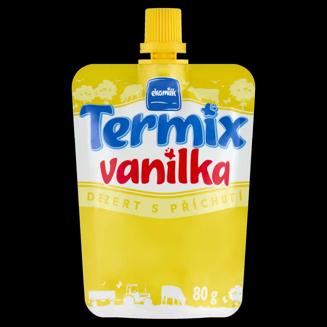 Ekomilk Termix dezert s příchutí vanilka 80g