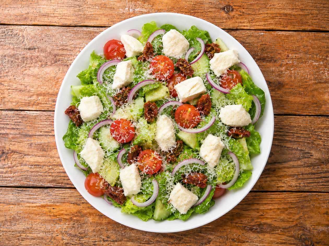 Mozzarella Parmesan Balsamico Salad