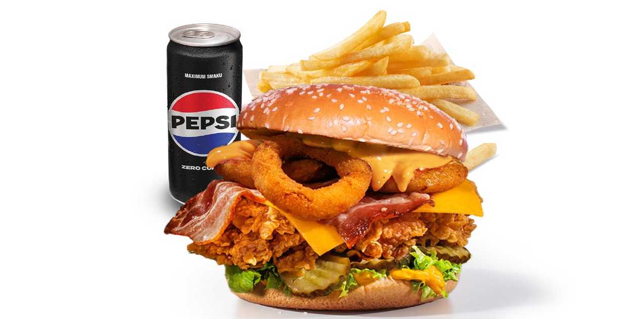 Zestaw Kentucky Gold Grander Burger