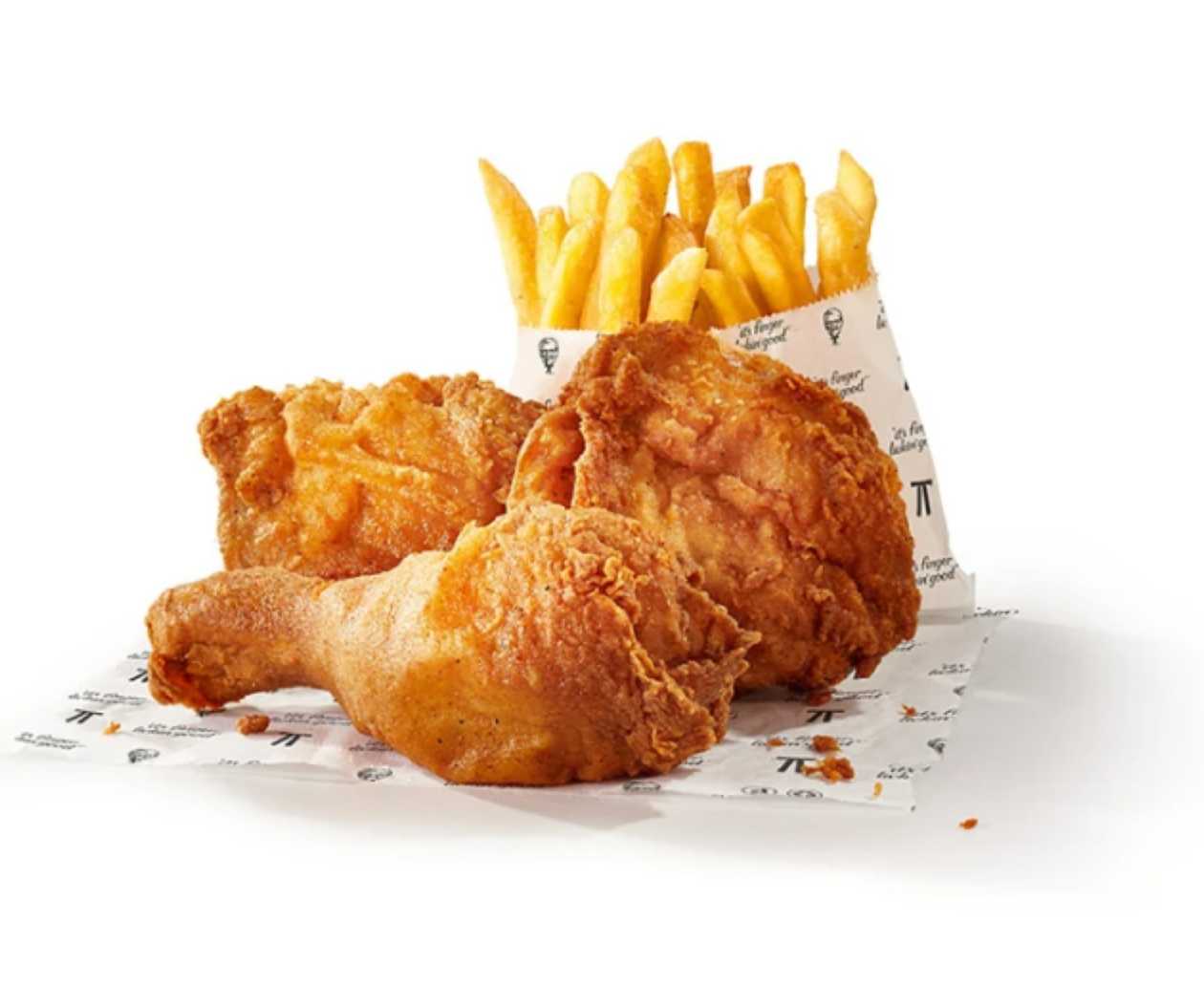 2pcs Chicken Regular Chips & 350ml Drink