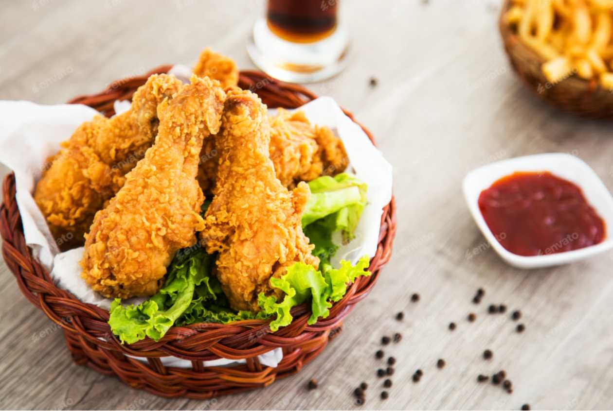 5pcs Chicken Regular Chips 500ml Drink & Dip