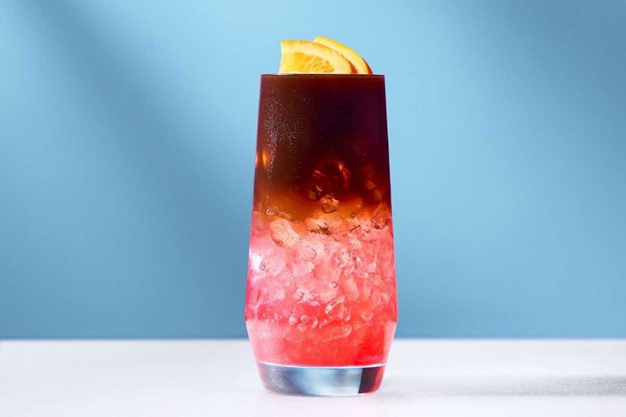 Tonic Espresso z czerwoną pomarańczą