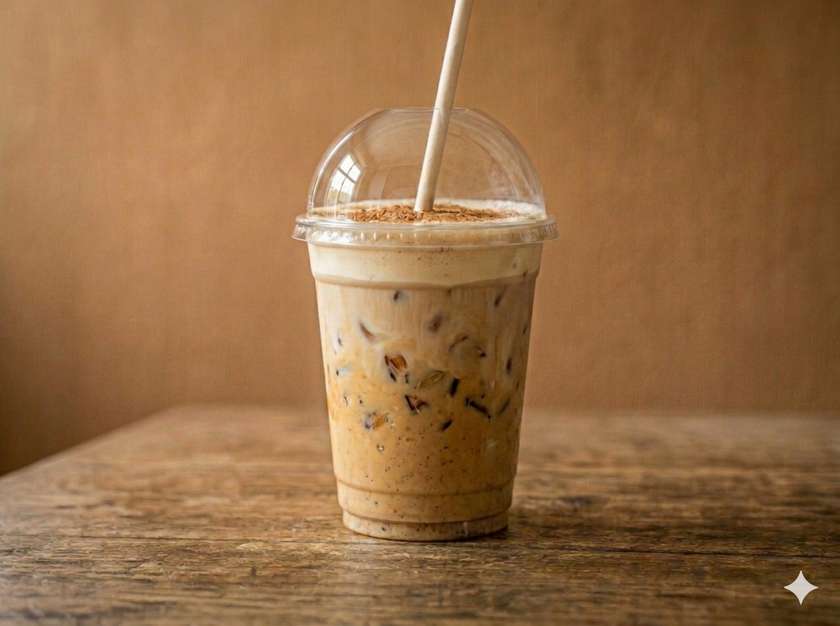 Iced chai latte