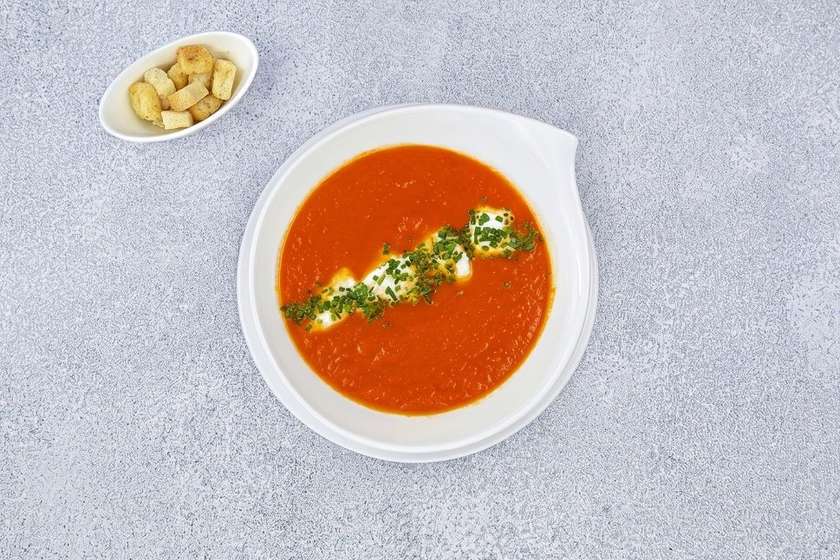 Creamy tomato with Buffalo Mozzarella cheese