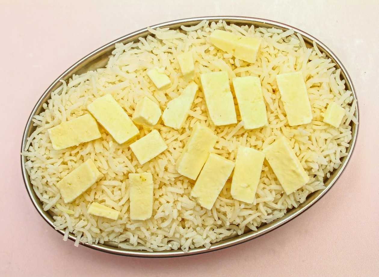 Cheese rice