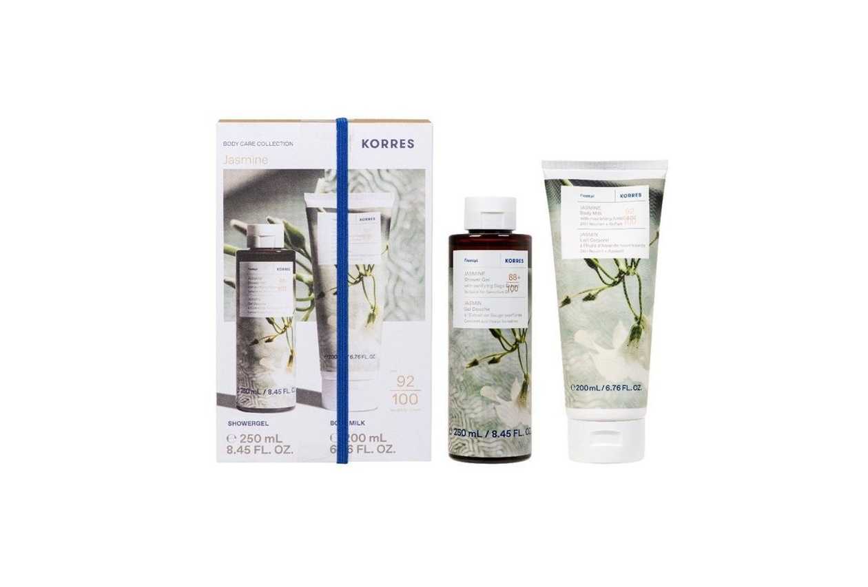 Korres Set Jasmine Shower Gel 250ml & Body Milk 200ml