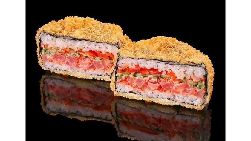 Tuna Burger Sushi