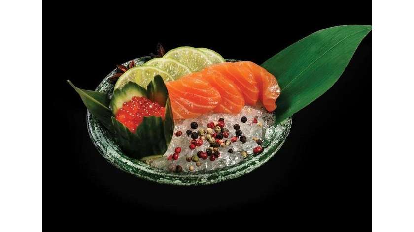 Salmon Sashimi
