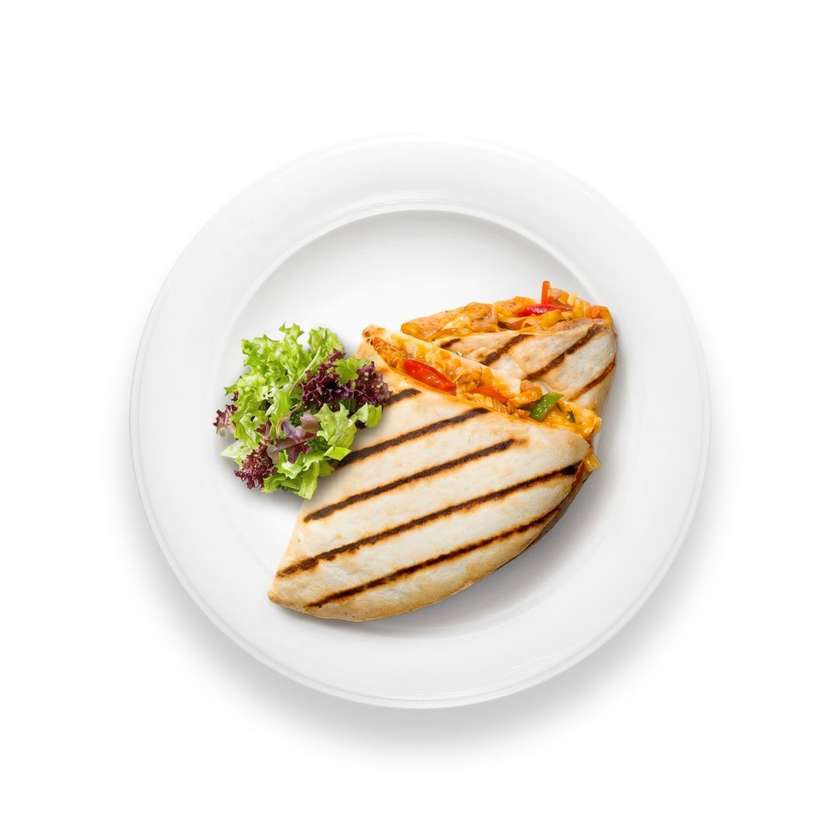Quesadilla with Texas BBQ Chicken
