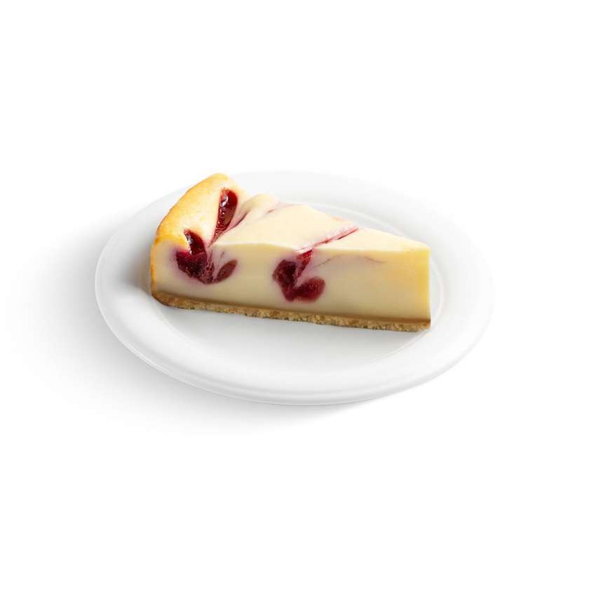 Cheesecake with raspberries 110g