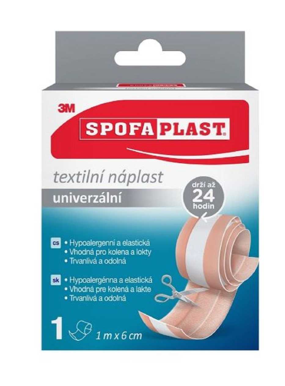 3M Spofaplast 154 Textile Elastic Plaster 1m x 6cm