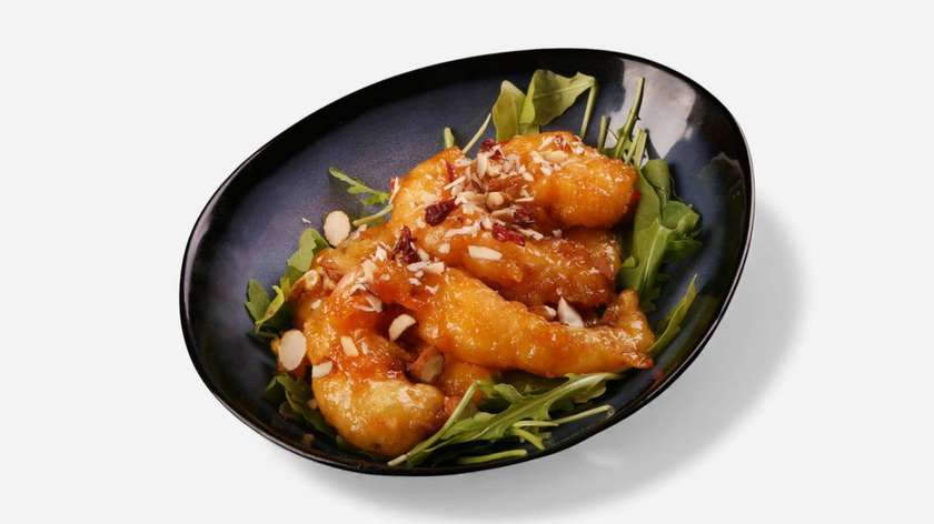 Breaded Chicken in Sweet Sauce