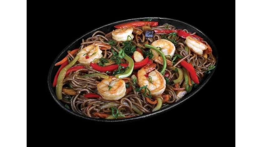 Shrimp Soba Noodles