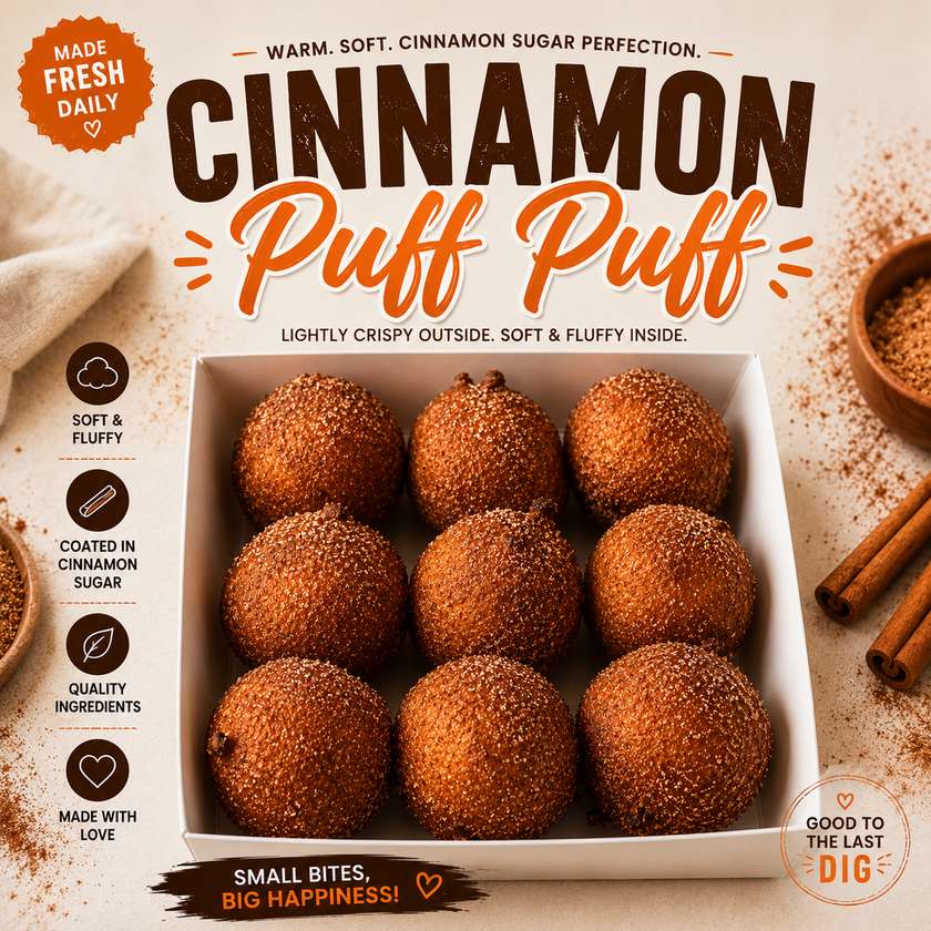 Cinnamon Puff Puff