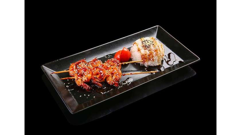 Shrimp Yakitori