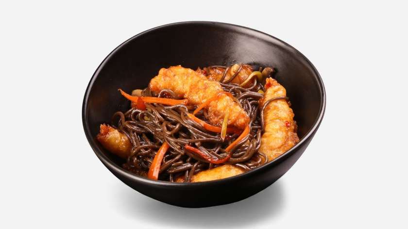 Shrimp Soba Noodles