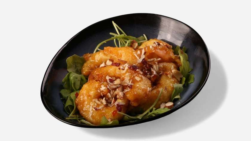 Breaded Shrimp in Sweet Sauce