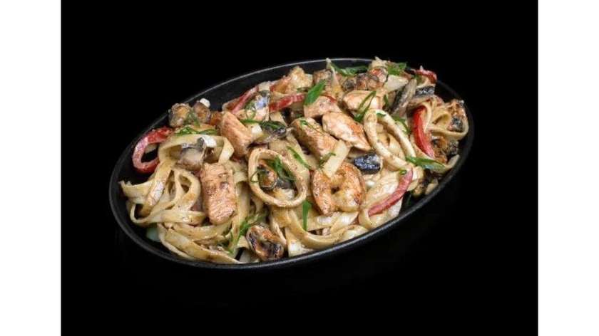 Seafood Udon Noodles