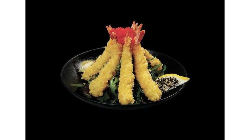 Shrimp Tempura Salad