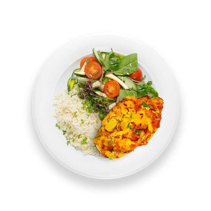 Grilled chicken steak