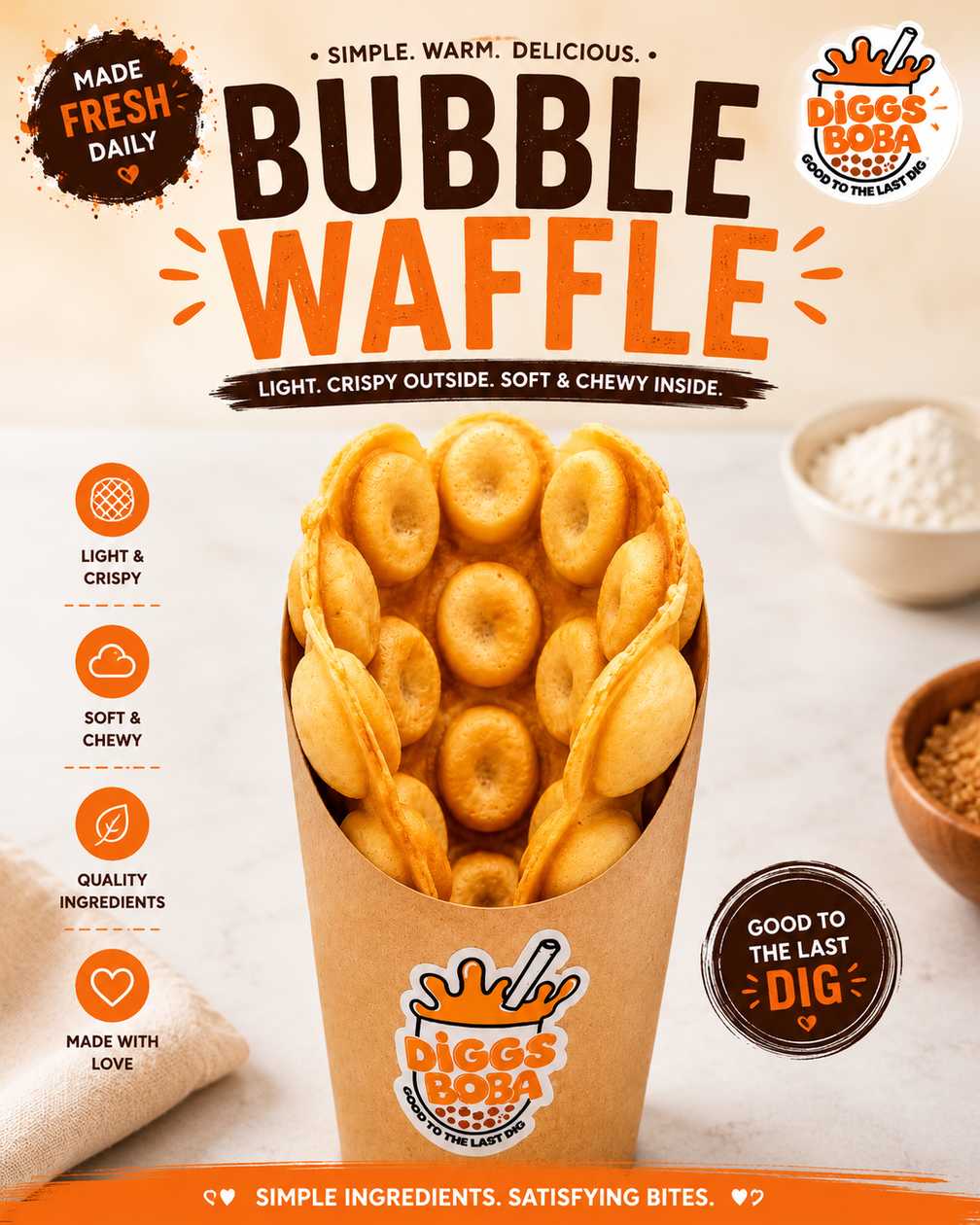 Plain Bubble Waffle