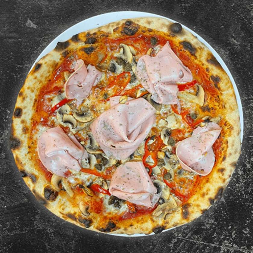 Mushrooms and Mortadella