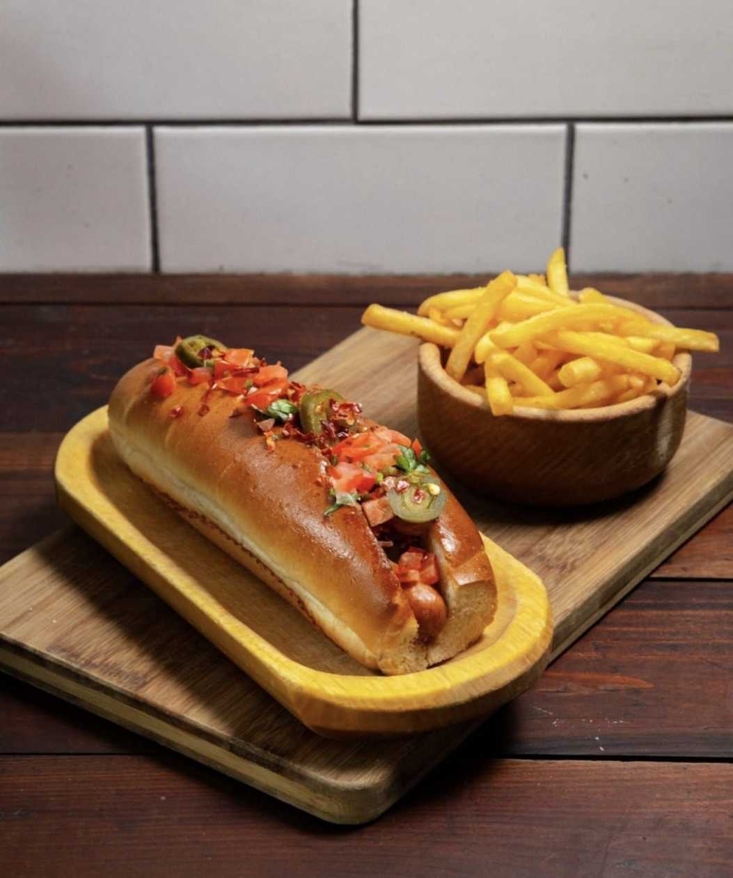 Spicy hot dog