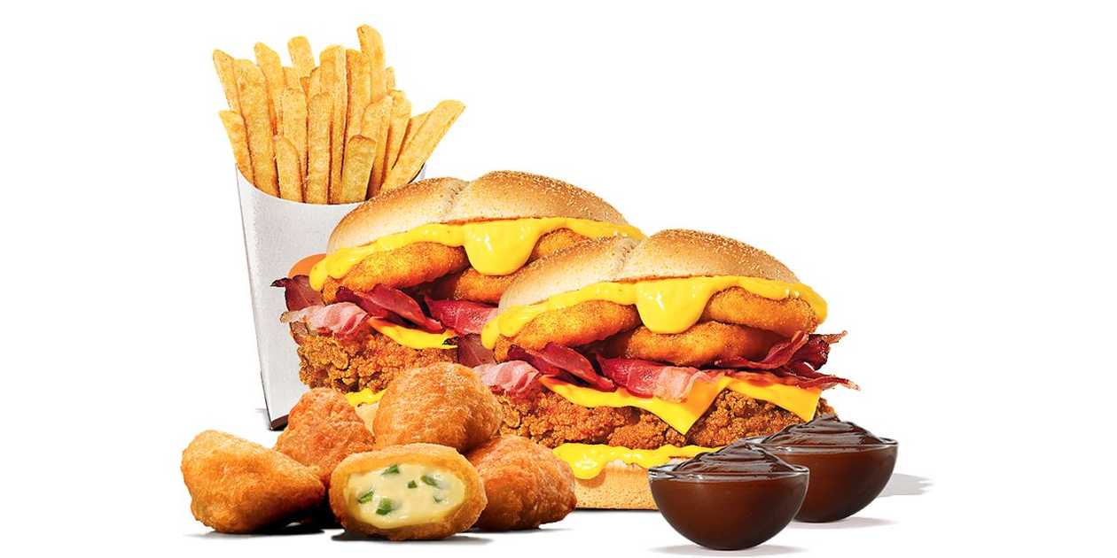 Sir Bacon Double Menu