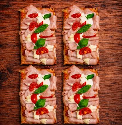 Pizza cotto (4 felii)