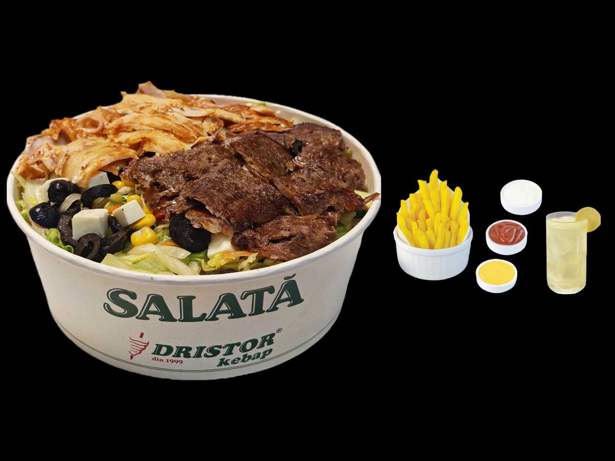 Meniu salata cu amestec