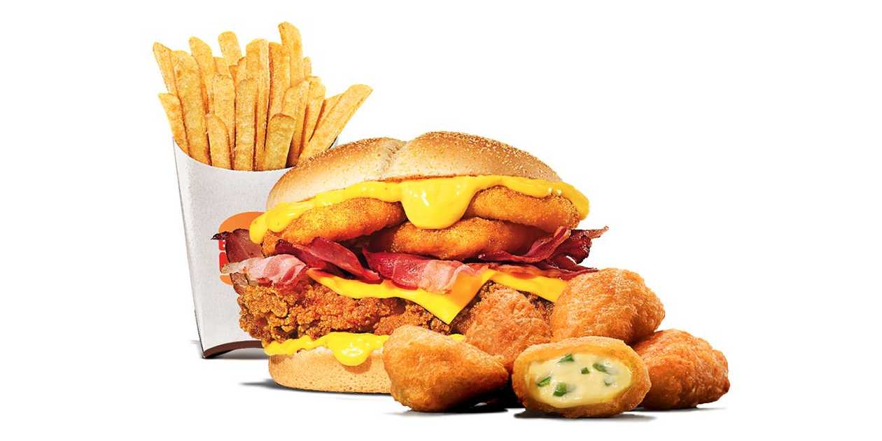 Sir Bacon Burger Menu