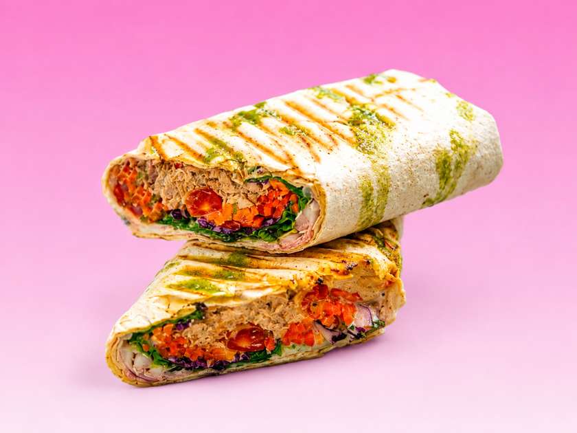 302.Teriyaki lõhe-wrap