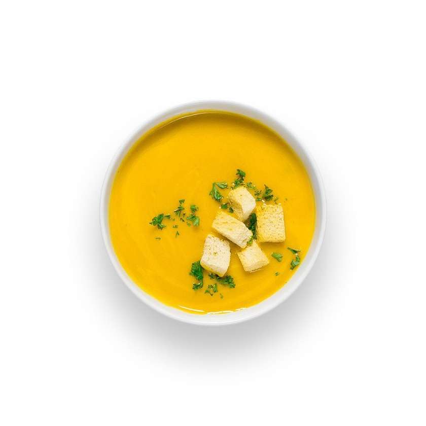 Creamy chicken soup