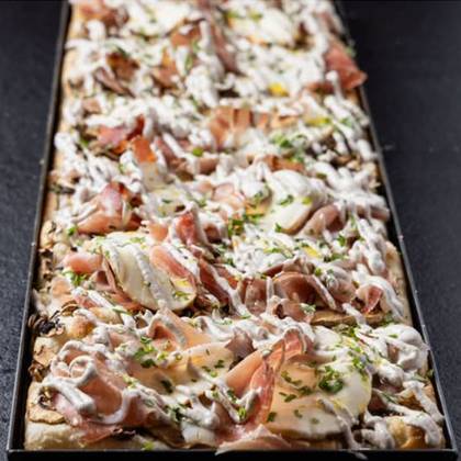 Pizza Mushroom Truffle Familiar (3/4 Pessoas)