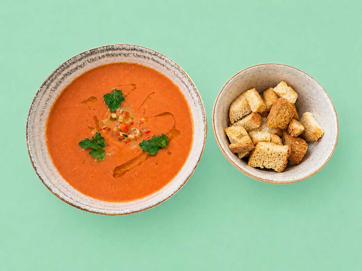 Gazpacho de roșii
