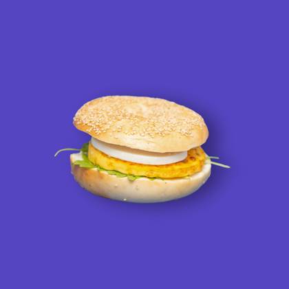 Bagel omelette manouri