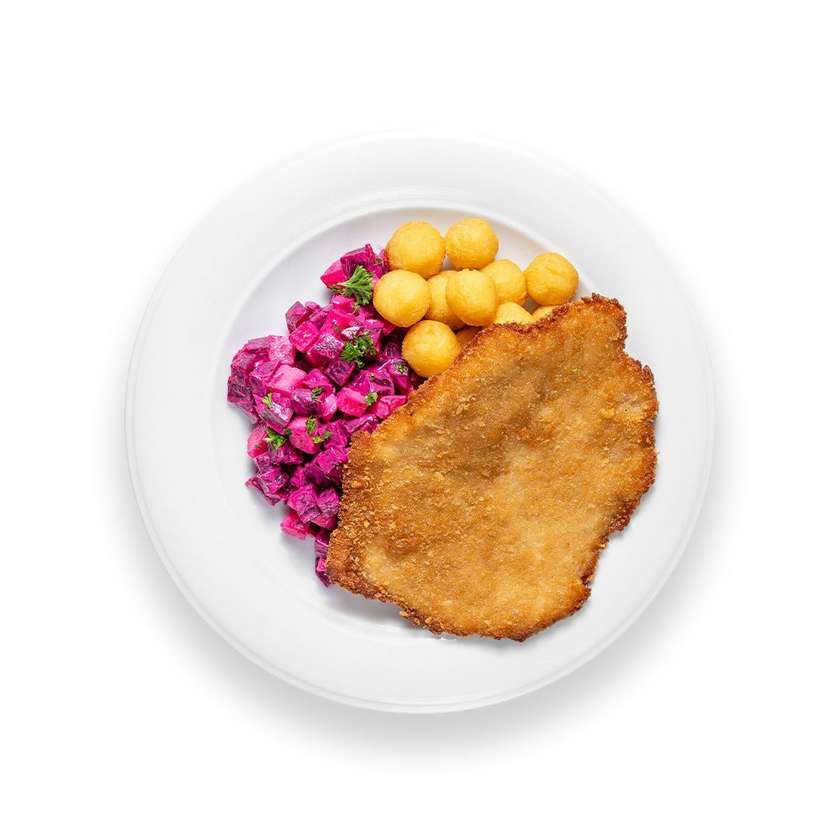 Crispy Austrian schnitzel