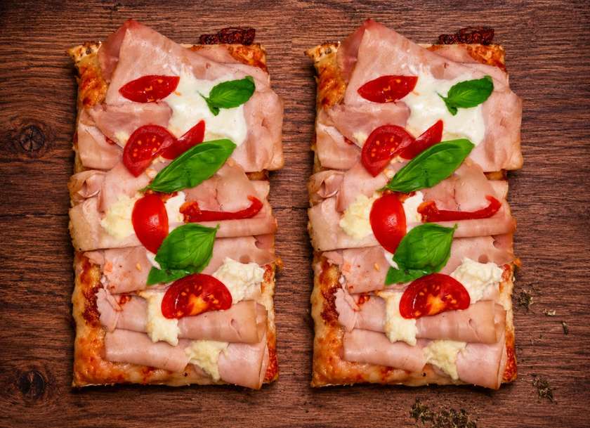 Pizza cotto (2 felii)