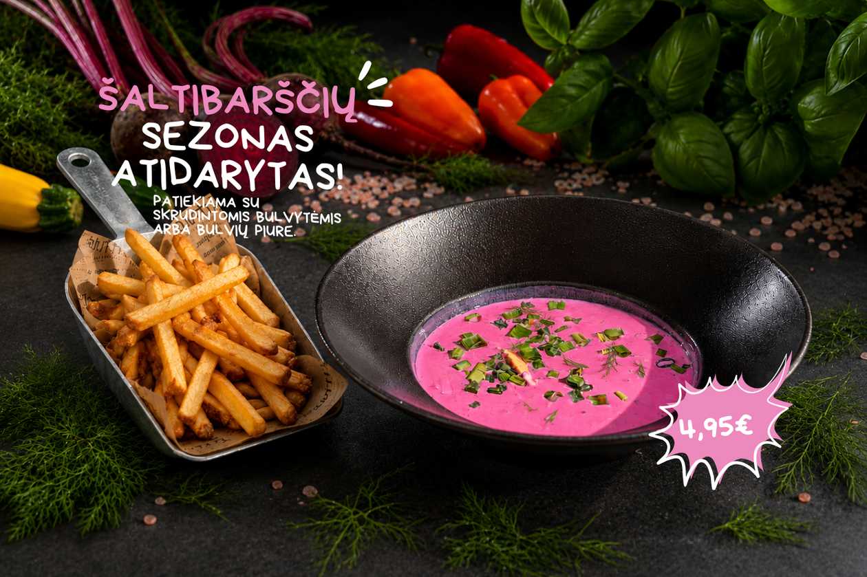 Cold beetroot soup