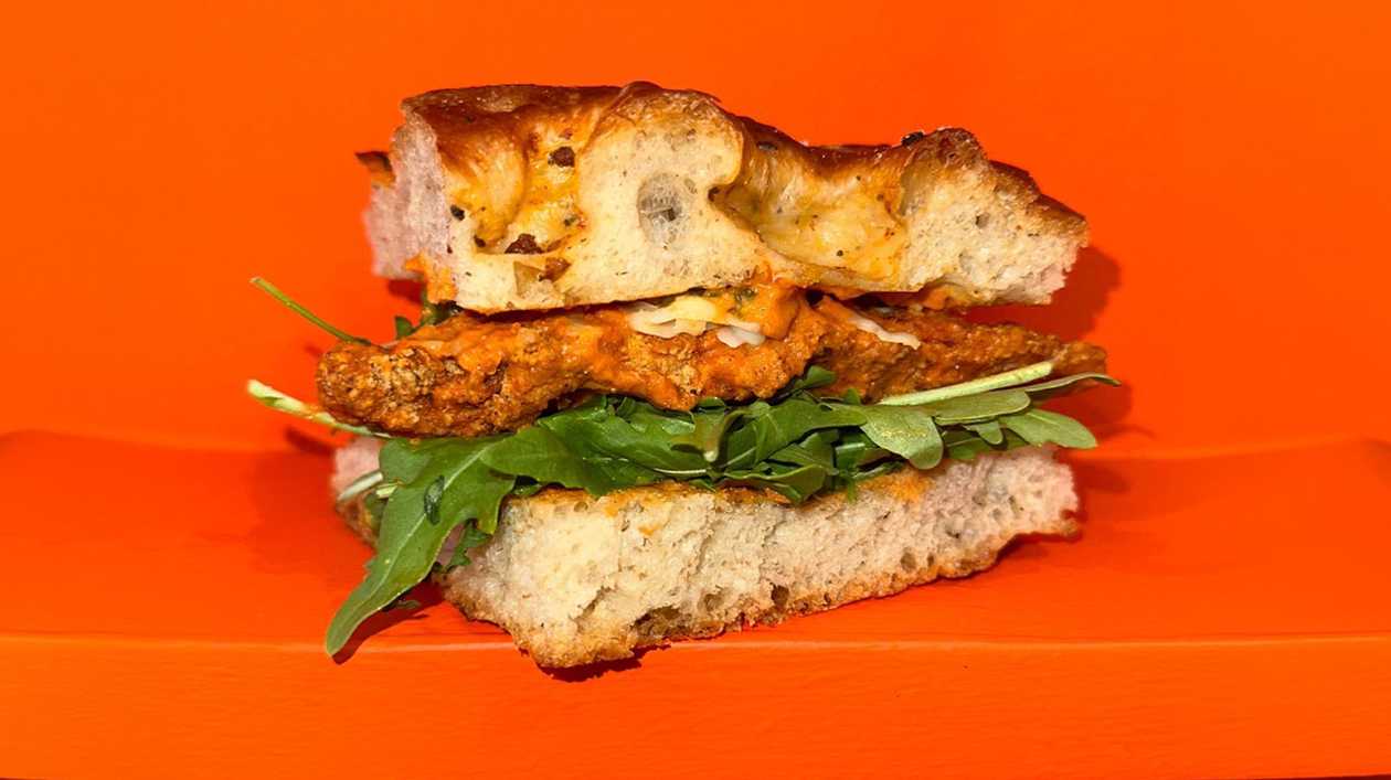 Vodka Chick Parm Focaccia